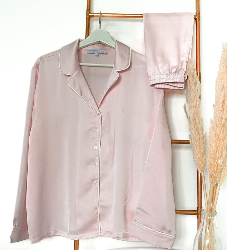 Personalised Pale Pink Pyjamas