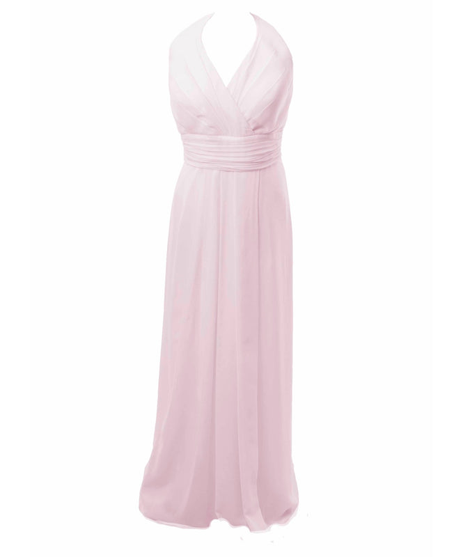 Long Halterneck Bridesmaid Dress
