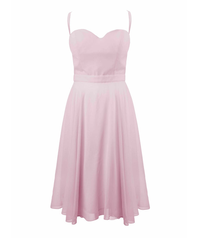 Short Sweetheart Bridesmaid Dress