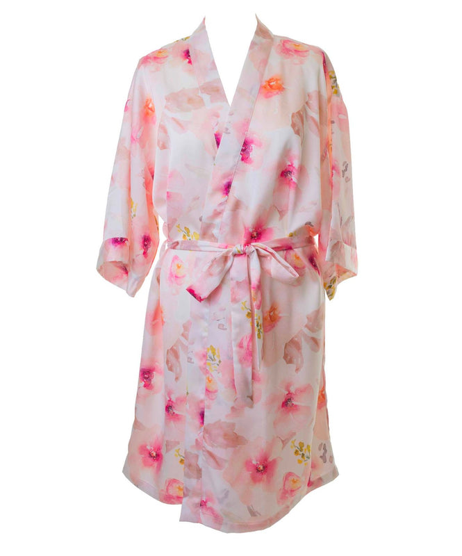 Dressing Gown Pink Floral Robe