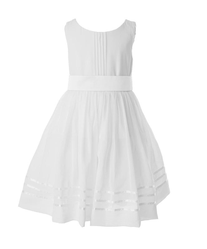 White Flower Girl Dress